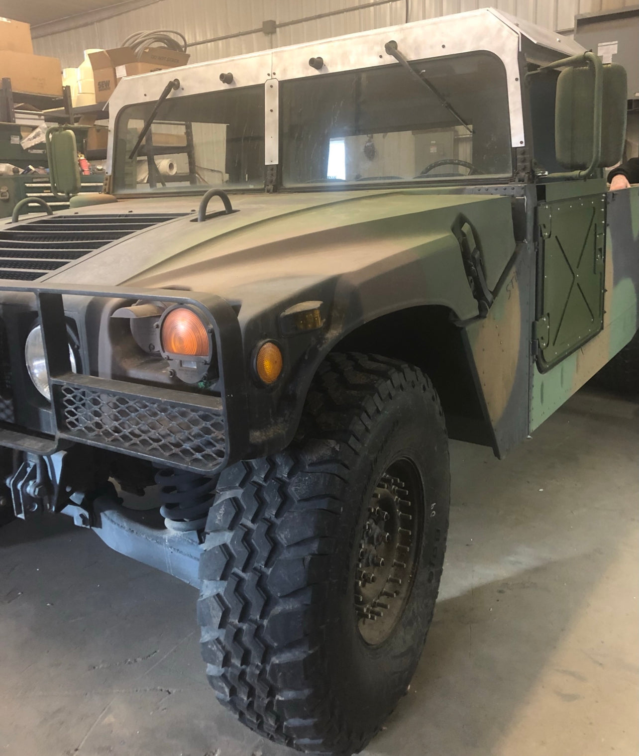 Military Humvee 1/4” Thick Tactical 2-Man Hard Top Roof Aluminum M998 – Federal Military (763) 310-9340