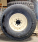 Mounted Spare Tire (1 TIRE) - 90% - 100% Tread - Goodyear and BFG radial 37" fits Humvee M998 HMMWV