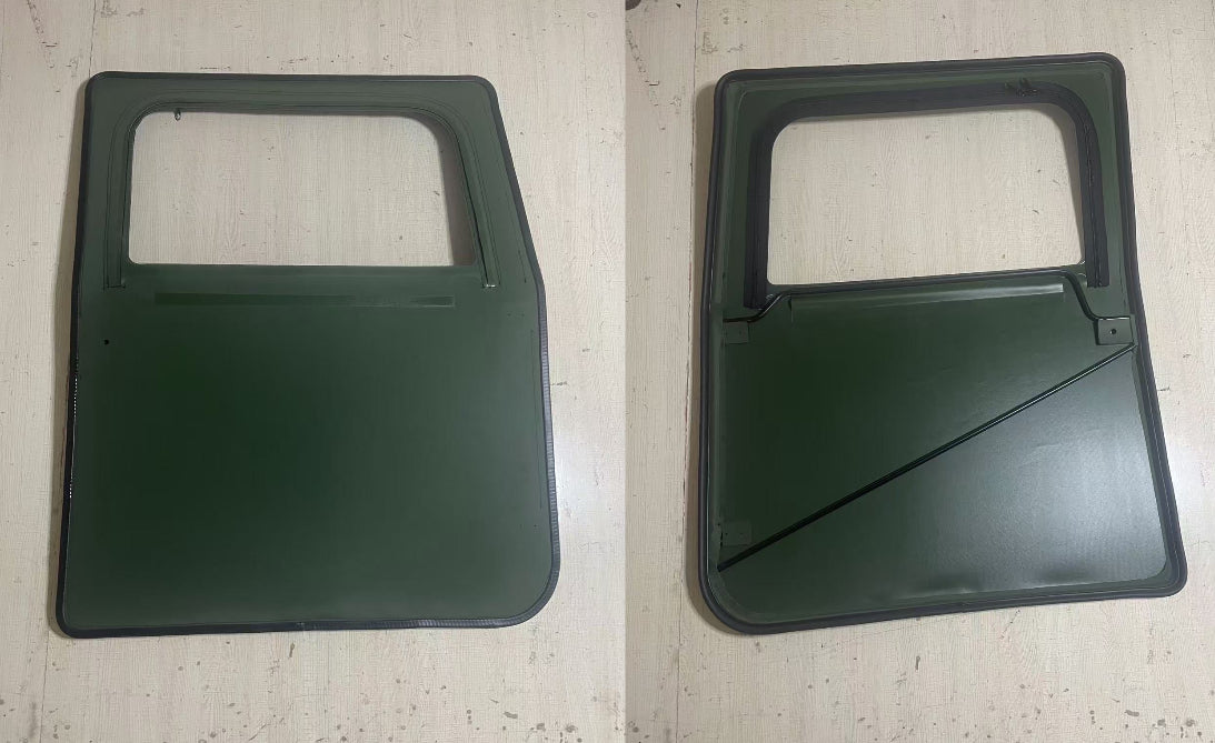 NEW Soft Canvas Doors, Set of 4, Green, Fits Military Humvee HMMWV