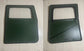 NEW Pair of Soft Canvas Doors, Front or Rear Pair, Green, Fits Military Humvee HMMWV