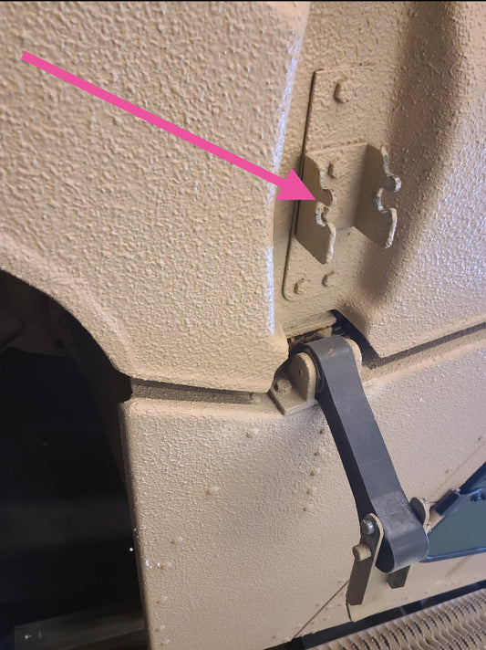 Hood Latch Side Catch fits all Military Humvee