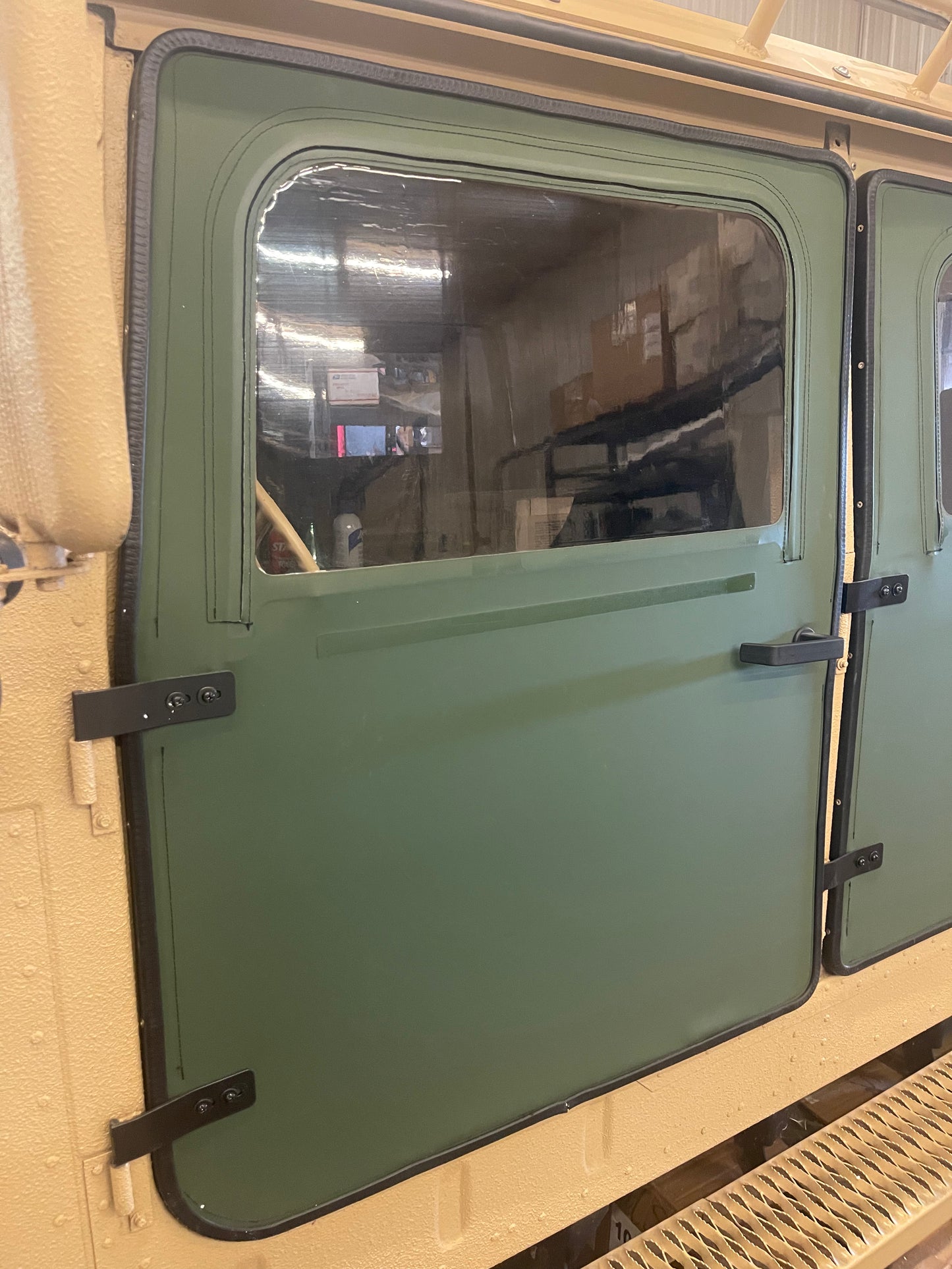 NEW Single Soft Canvas Doors Fits Military Humvee HMMWV