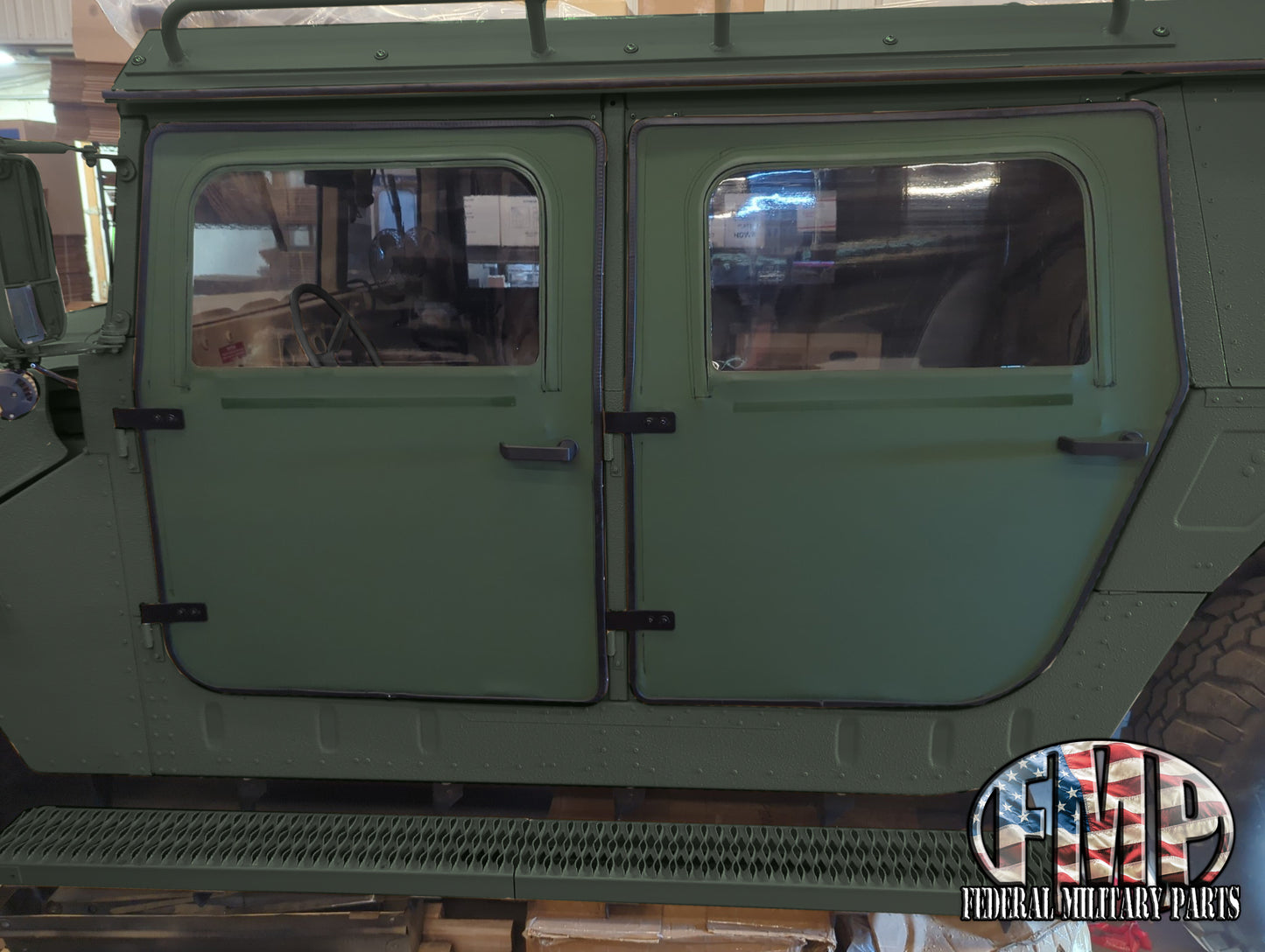 NEW Single Soft Canvas Doors Fits Military Humvee HMMWV