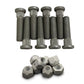 Wheel Stud + Tapered Lug Nuts (aka Gear Hub Nuts) for Military Wheels including Humvee Tires Wheels Rims M1101 M1102