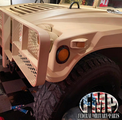 Brush Guard Luverne H15-GGB + SCREEN, fits Military Humvee M998